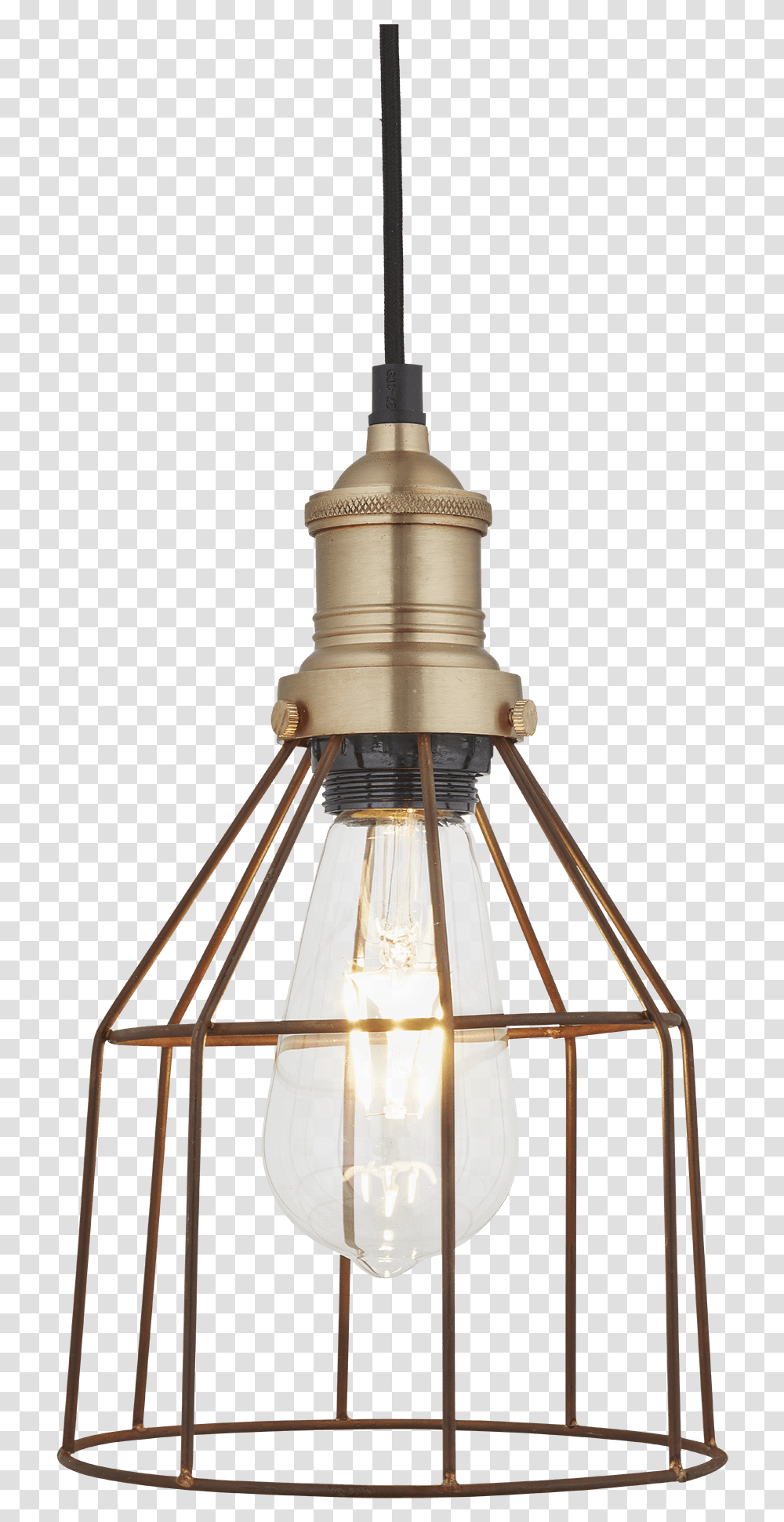 Rusty Chains, Lamp, Light Fixture, Lightbulb, Ceiling Light Transparent Png