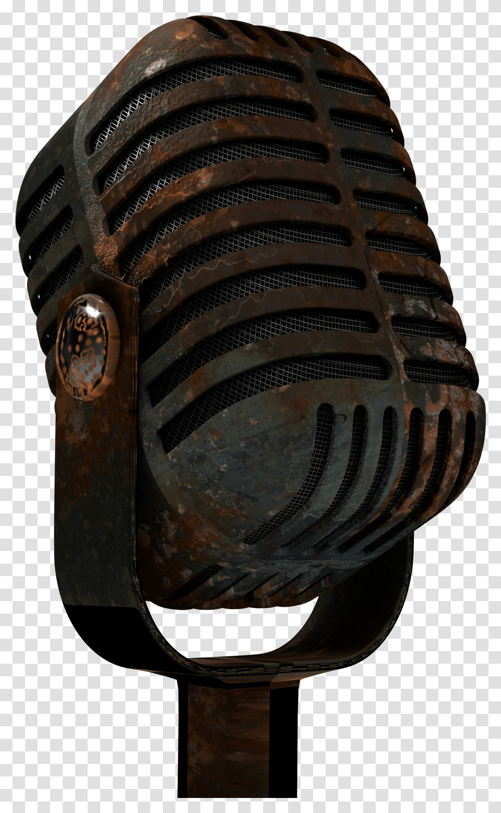Rusty Microphone Transparent Png