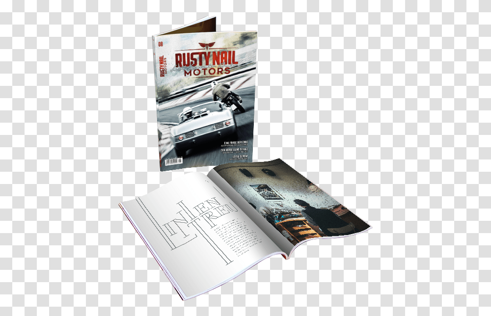 Rusty Nail, Book, Car, Vehicle, Transportation Transparent Png