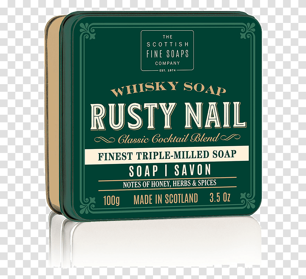 Rusty Nail, Bottle, Label, Cosmetics Transparent Png