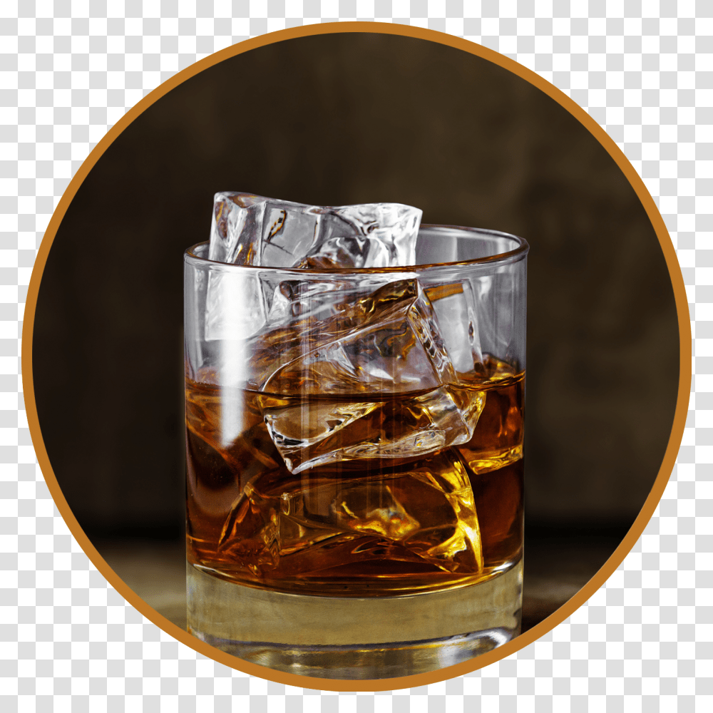 Rusty Nail, Glass, Liquor, Alcohol, Beverage Transparent Png