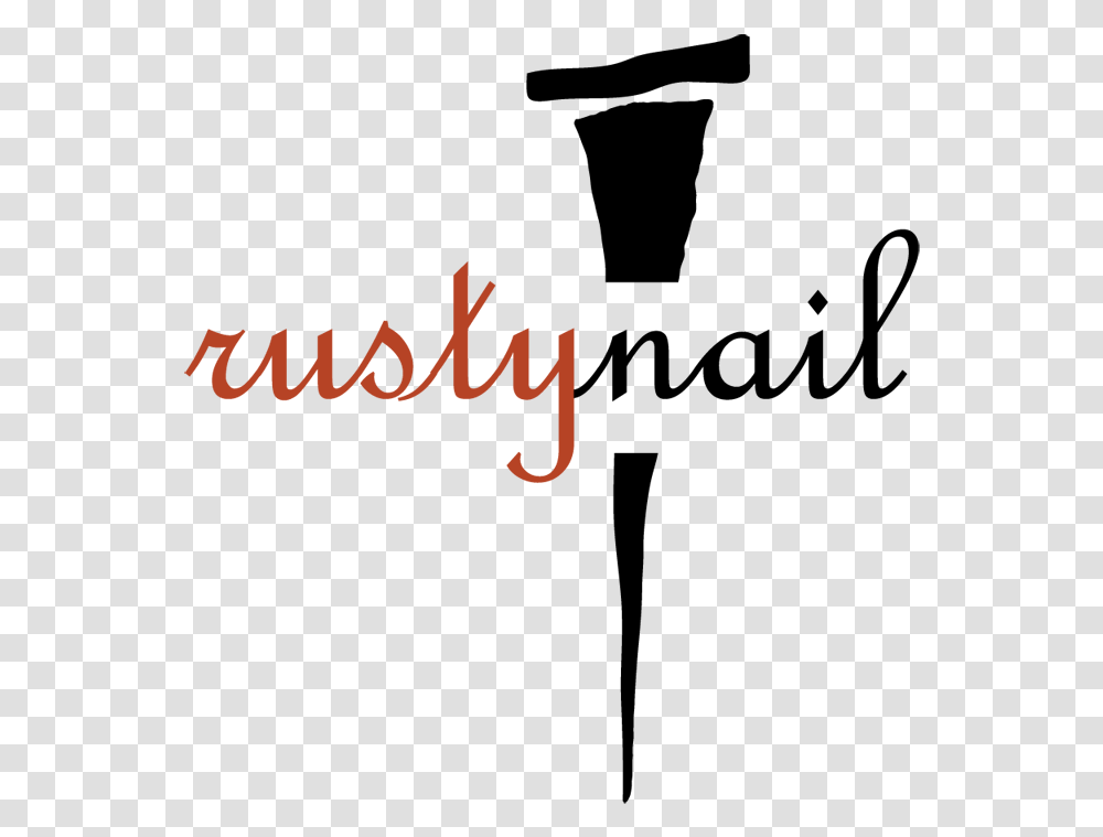 Rusty Nail, Calligraphy, Handwriting, Alphabet Transparent Png