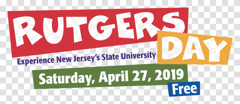 Rutgers Day Logo Rutgers Day, Label, Advertisement, Word Transparent Png