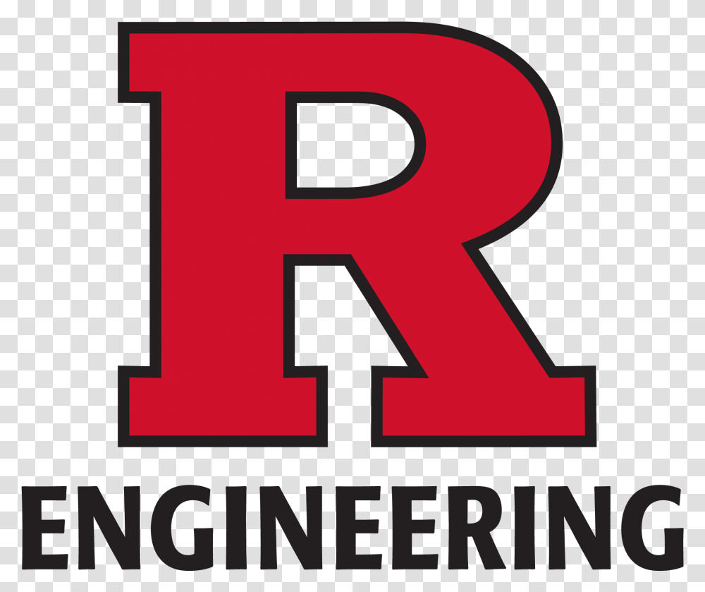 Rutgers Engineering Logo, Alphabet, Number Transparent Png