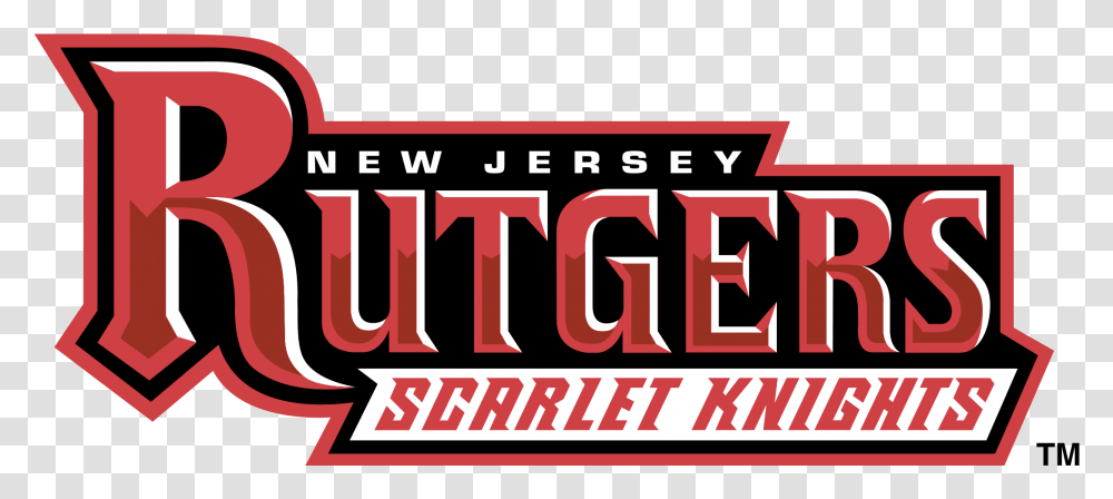 Rutgers Scarlet Knights, Word, Label, Number Transparent Png