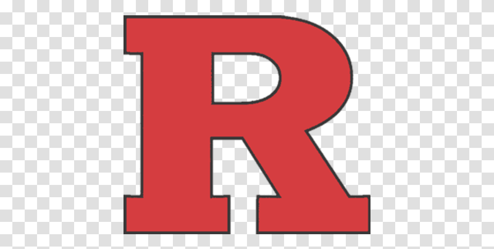 Rutgers University Logo R, Alphabet, Number Transparent Png