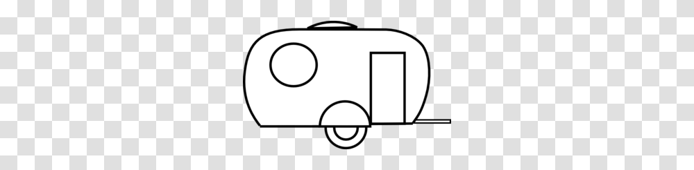Rv Black And White Clipart, Vehicle, Transportation, Van Transparent Png