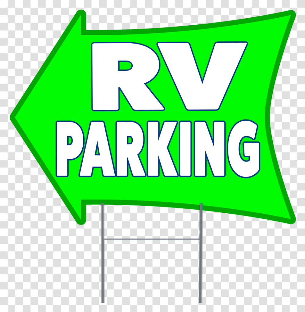 Rv Parking 2 Sided Arrow Yard Sign, Label, Sticker Transparent Png