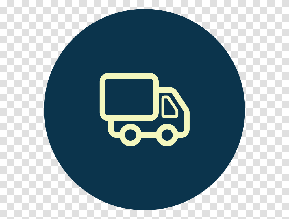Rv Smart Inspections Truck Icon Circle, Moon, Sphere, Text, Graphics Transparent Png