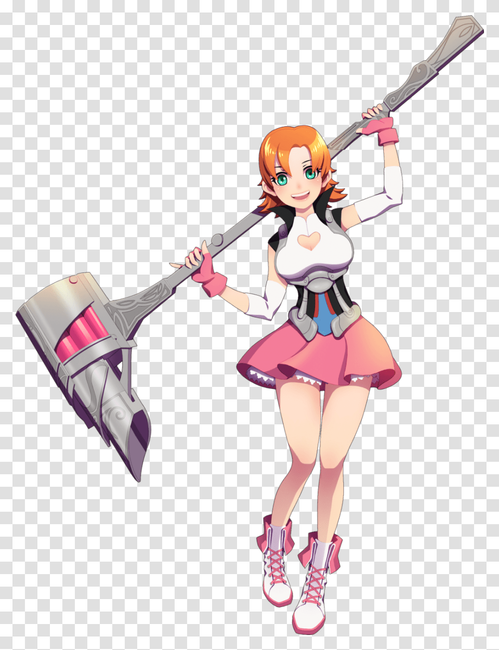 Rwby Amity Arena Nora, Costume, Person, Book, Tennis Racket Transparent Png