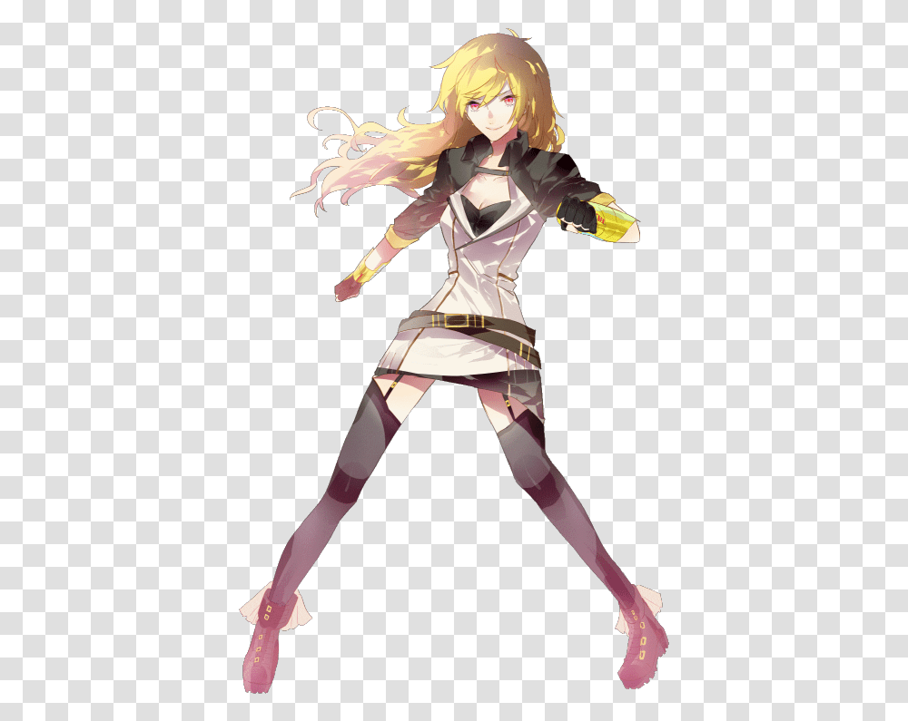 Rwby Anime Yang Anime Blake Belladonna Fanart, Person, Clothing, Costume, Leisure Activities Transparent Png