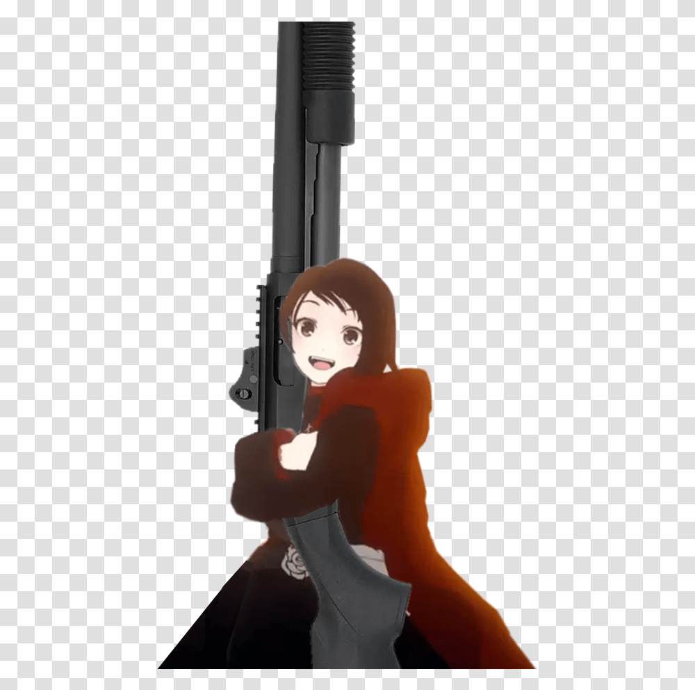 Rwby Happy Ruby, Person, Human, Weapon, Weaponry Transparent Png