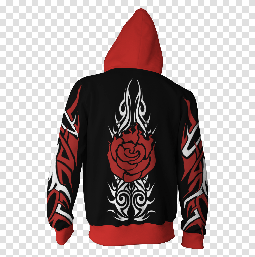 Rwby Ruby Rose Symbol, Apparel, Sweatshirt, Sweater Transparent Png