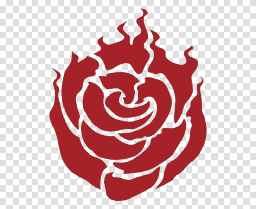 Rwby Ruby Rose Symbol Ruby Rose Rwby Logo, Spiral, Painting, Flower Transparent Png