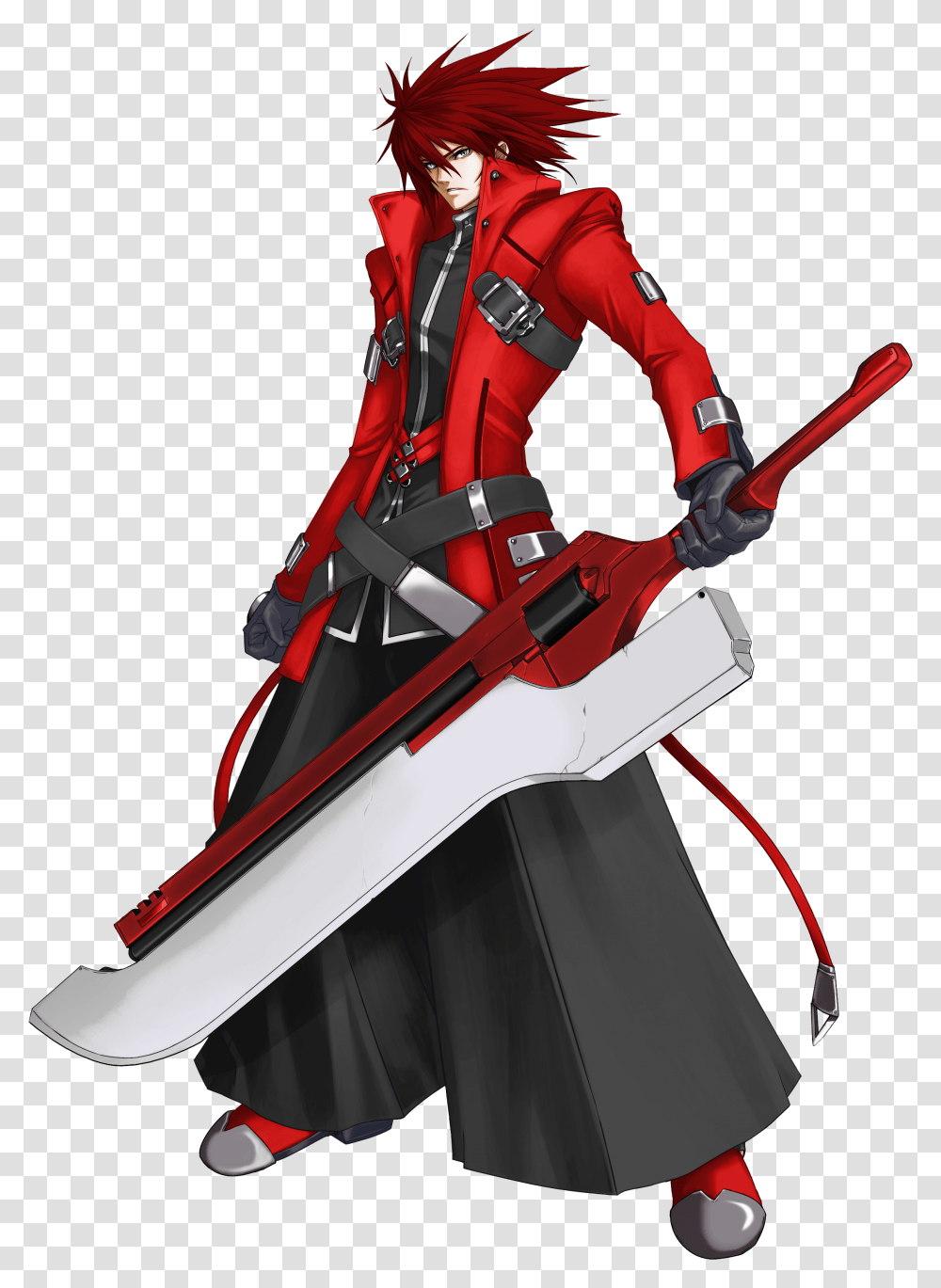 Rwby X Blazblue Ruby Rose Ragna The Bloodedge By Narayank Ragna The Bloodedge Sword, Person, Human, Bow, Samurai Transparent Png