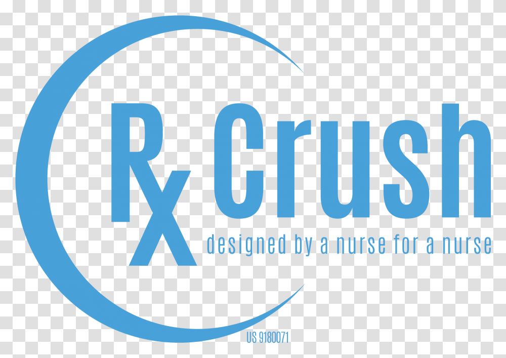 Rx Crush Enfit Pill Crusher Graphic Design, Word, Number Transparent Png