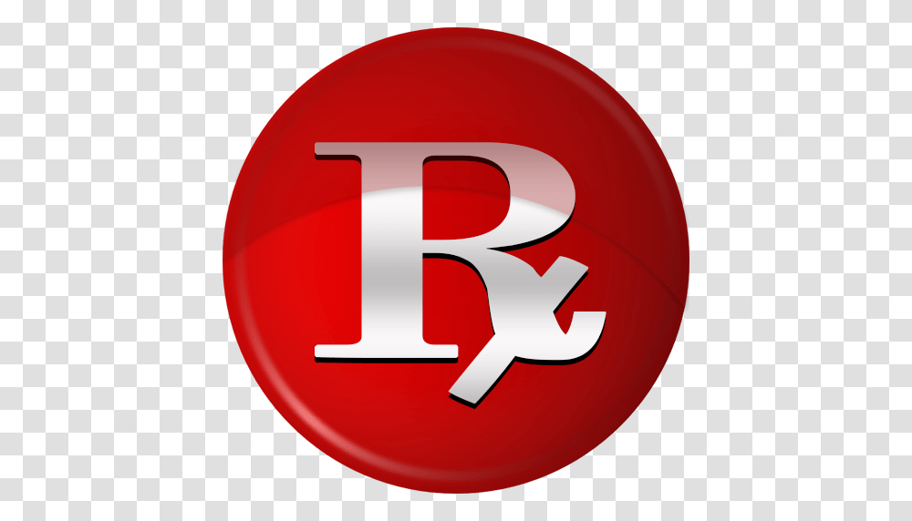 Rx Logo Pharmacy Symbol Red Clipart Image, Number, Alphabet, Mailbox Transparent Png