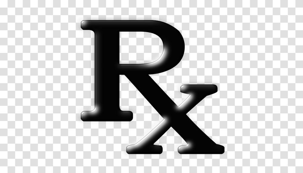 Rx Pharmacy Symbol Black Roman Clipart Image, Alphabet, Number, Ampersand Transparent Png
