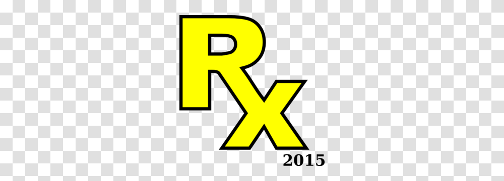 Rx Symbol In Yellow Clip Art, Number, Alphabet, Sign Transparent Png