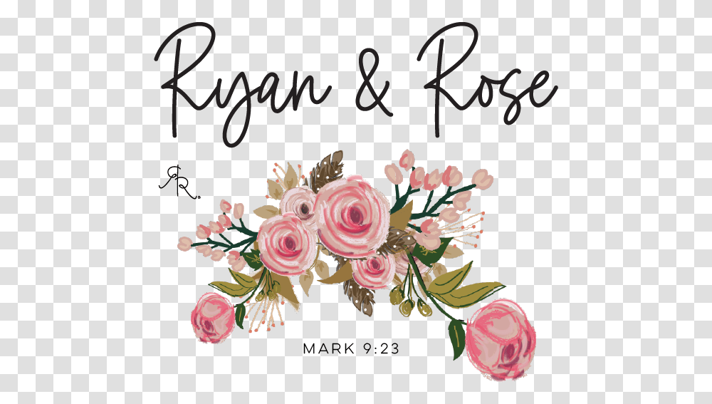 Ryan And Rose Ryan And Rose Logo, Floral Design, Pattern Transparent Png
