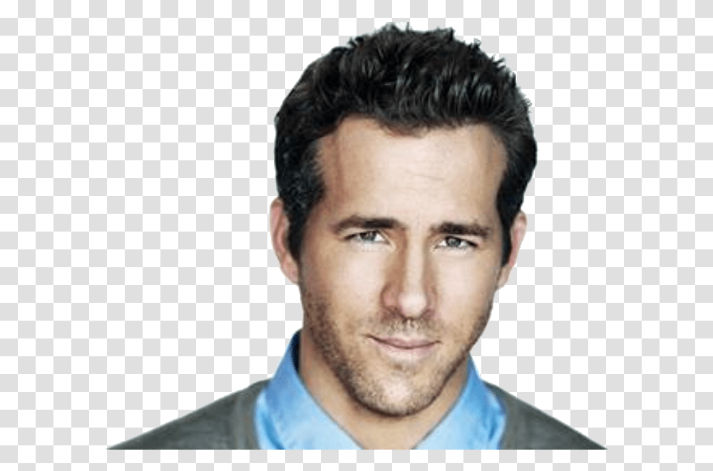 Ryan Reynolds, Face, Person, Hair, Tie Transparent Png