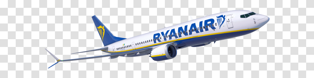 Ryanair Airplane No Background, Aircraft, Vehicle, Transportation, Airliner Transparent Png