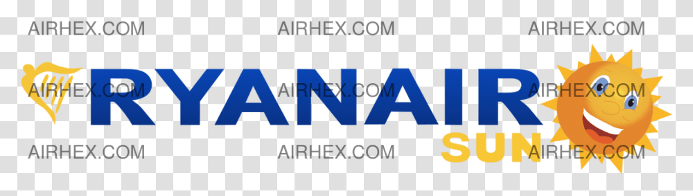 Ryanair Sun Graphics, Alphabet, Logo Transparent Png