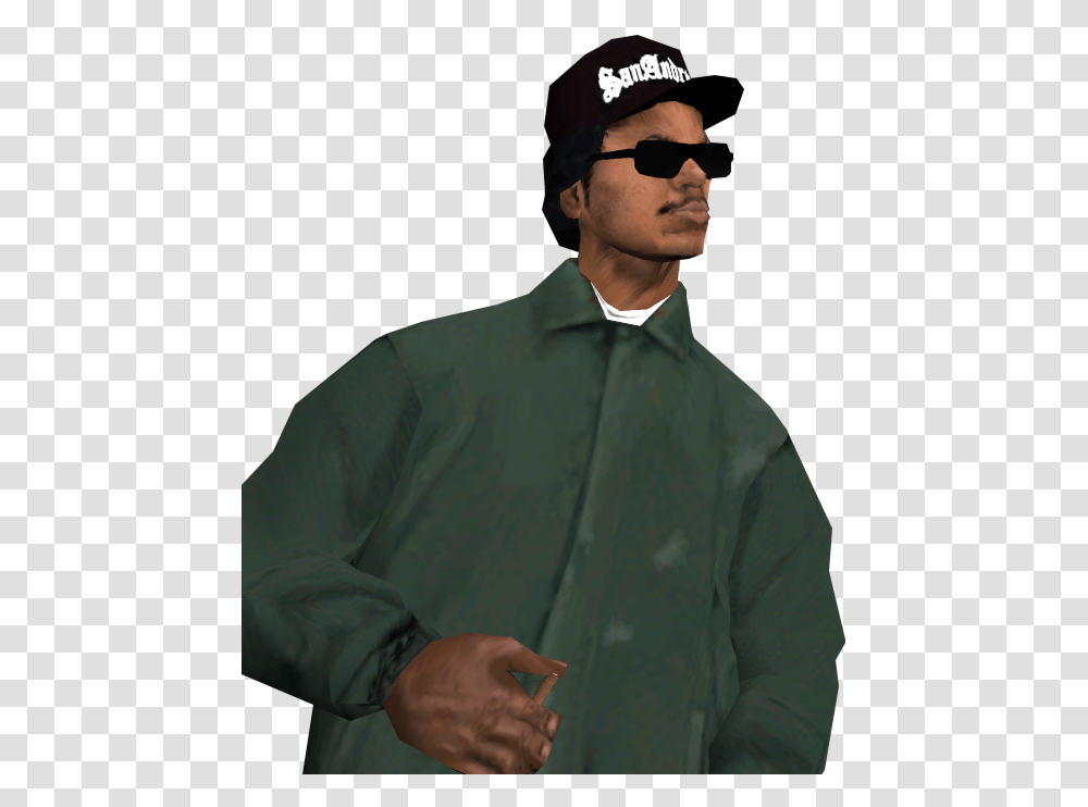 Ryder San Andreas, Sunglasses, Accessories, Person Transparent Png