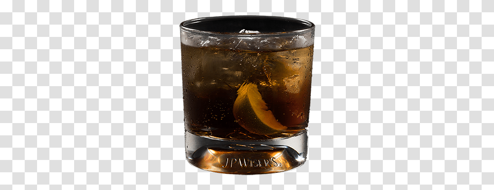 Rye And Coke Cocktail With J Rusty Nail, Beverage, Drink, Alcohol, Plant Transparent Png