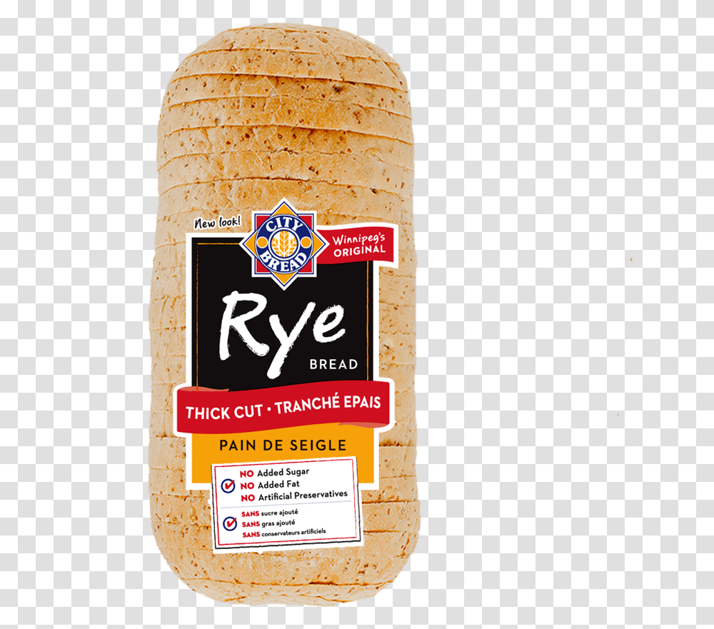 Rye Thick Cut, Food, Bread, Plant, Mustard Transparent Png