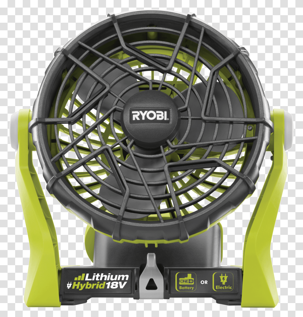 Ryobi Drill Press Download Ryobi Fan, Wheel, Machine, Helmet Transparent Png