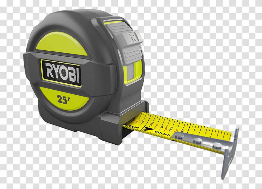Ryobi Tape Measure, Helmet, Apparel, Plot Transparent Png