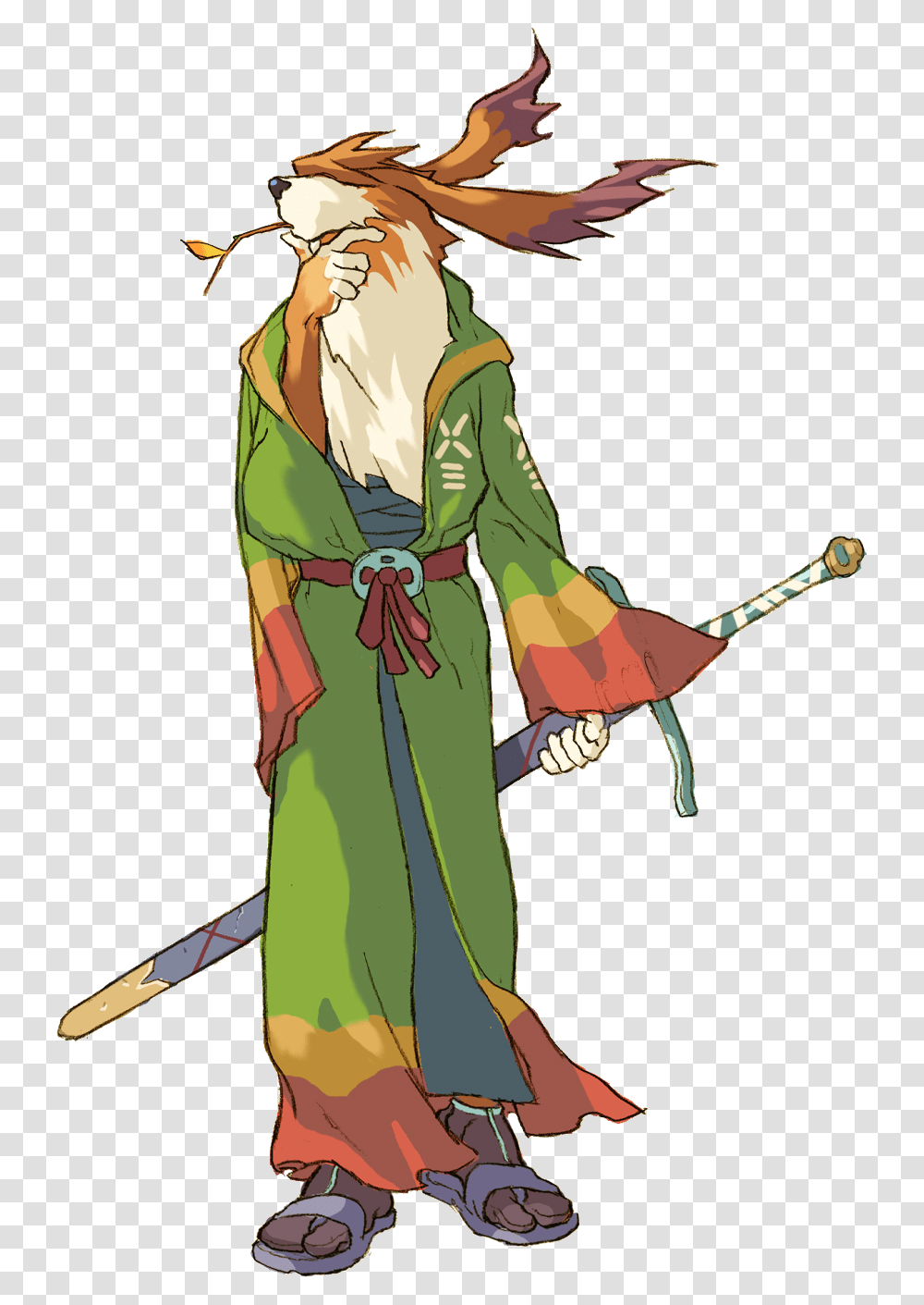 Ryu Breath Of Fire 4 Dragon Form, Costume, Elf, Person, Face Transparent Png