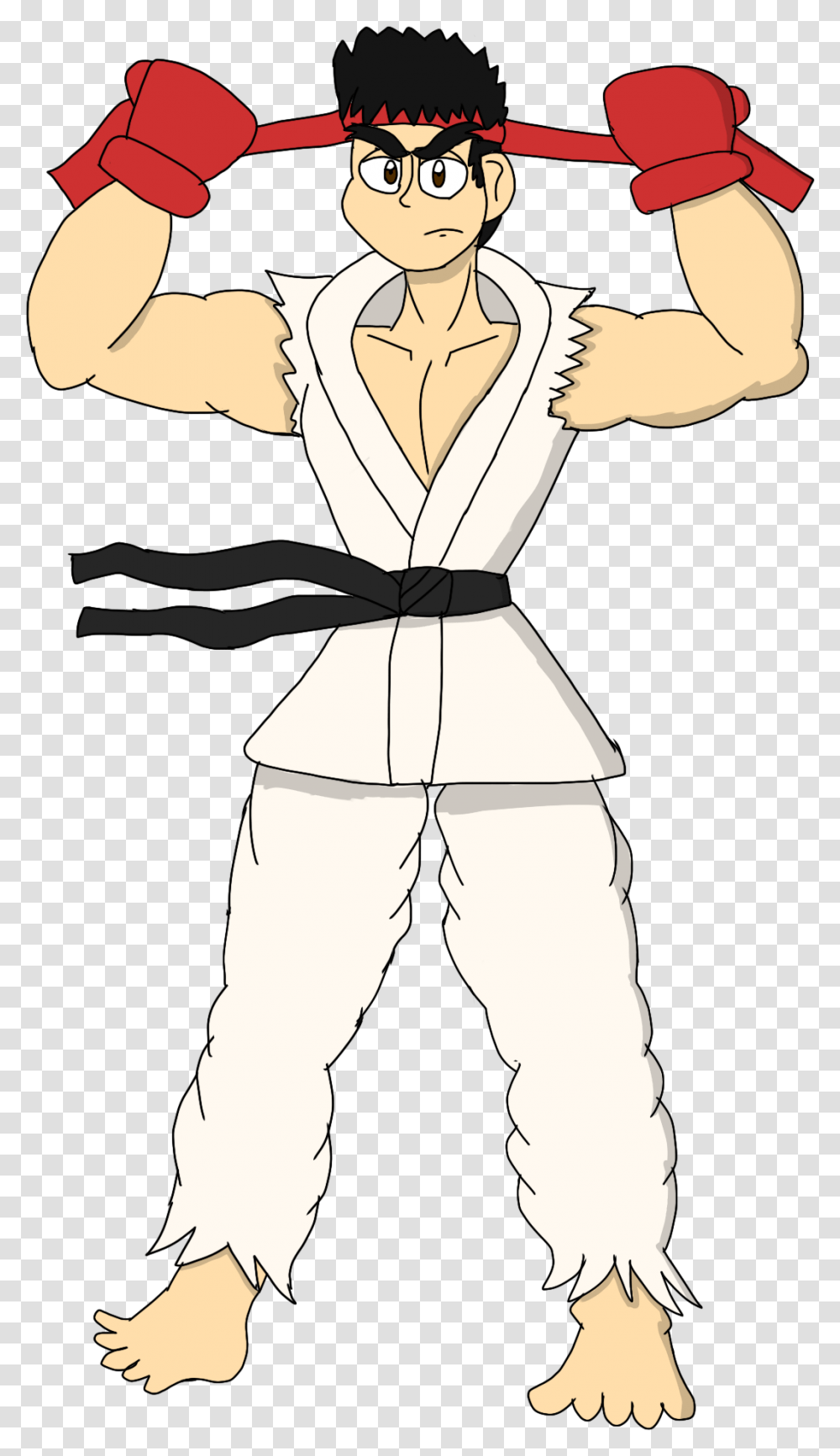 Ryu By Joshintosh Cartoon, Clothing, Person, Robe, Fashion Transparent Png