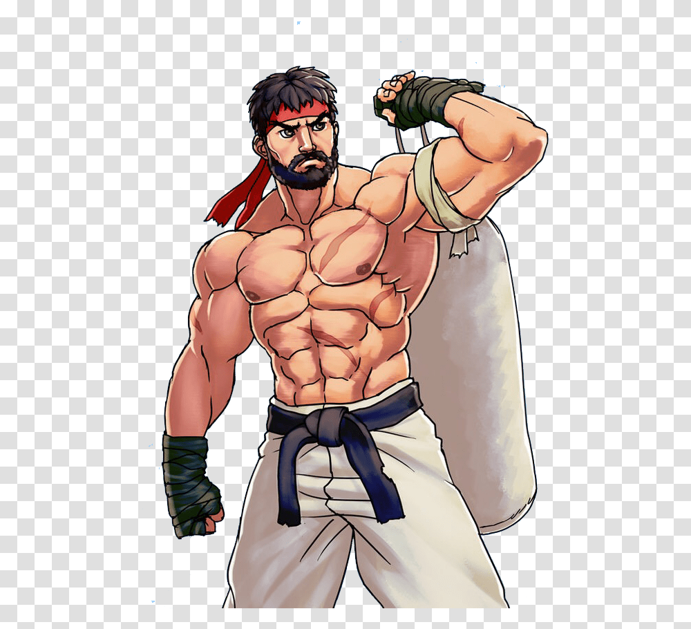 Ryu Cartoon, Person, Human, Hand, Sport Transparent Png