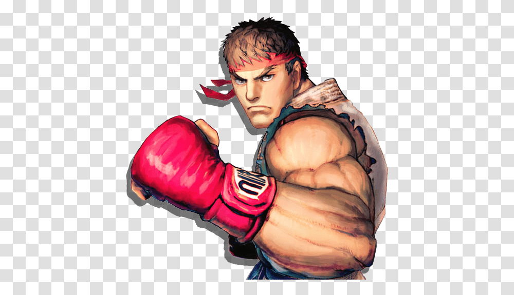 Ryu Clipart Street Fighter Iv Champion Edition Icon, Person, Human, Sport, Sports Transparent Png