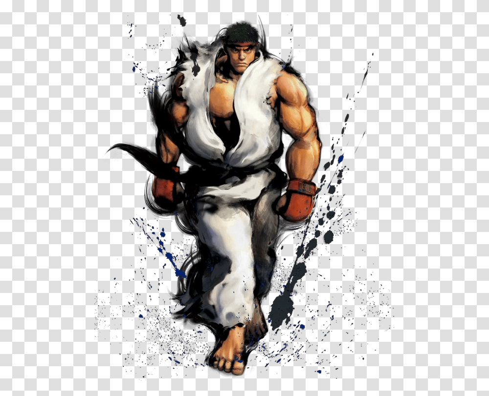 Ryu Photo Street Fighter 4 Art, Hand, Horse, Animal, Person Transparent Png