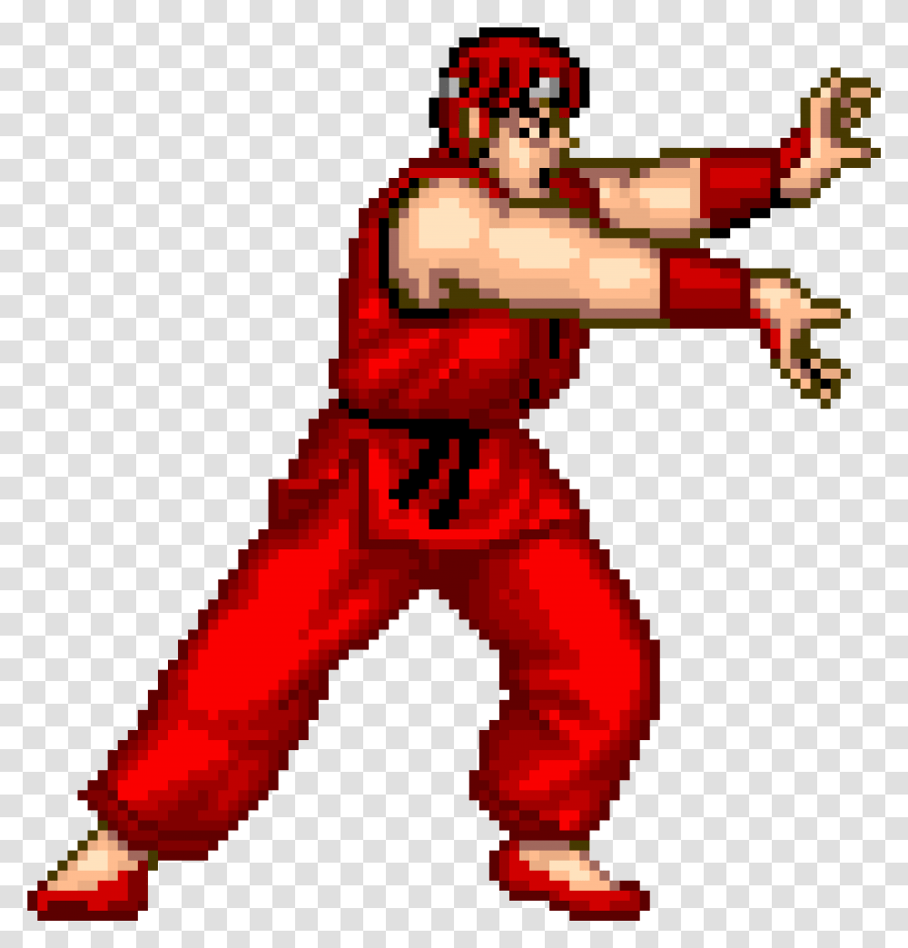Ryu Pixel Art, Juggling, Ninja, Sport, Costume Transparent Png