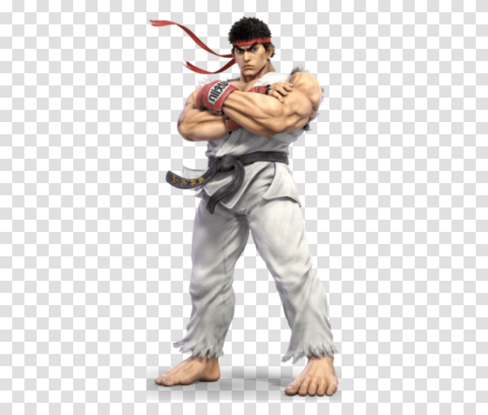 Ryu Street Fighter, Person, Human, Martial Arts, Sport Transparent Png