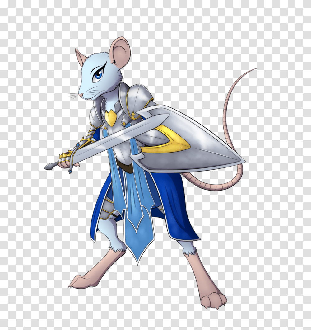 Ryu The Brave Rat, Toy, Person, Human, Knight Transparent Png