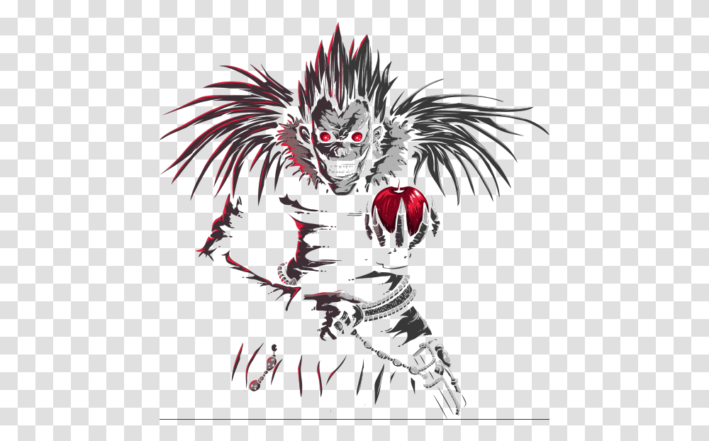 Ryuk By Night Dessin Death Note Ryuk, Person, Hand, People, Costume Transparent Png