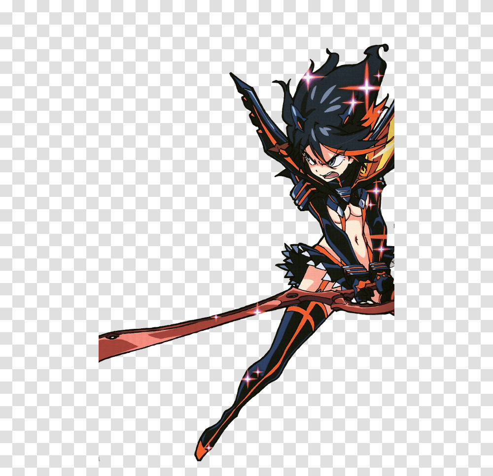 Ryuko Matoi Is A Cool Girl Ryuko, Person, Human, Bow, Archery Transparent Png