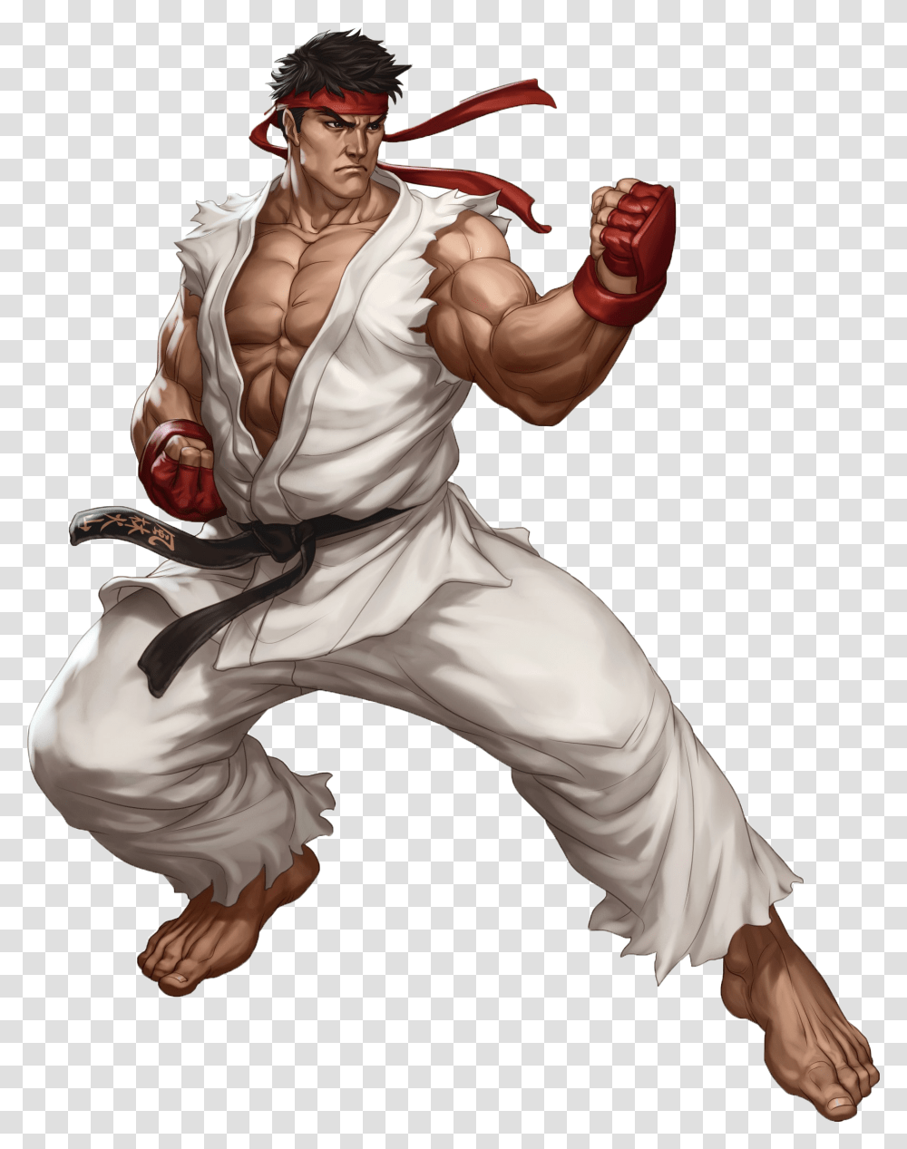 Ryurender Ryu Street Fighter Characters, Person, Human, Sport, Sports Transparent Png