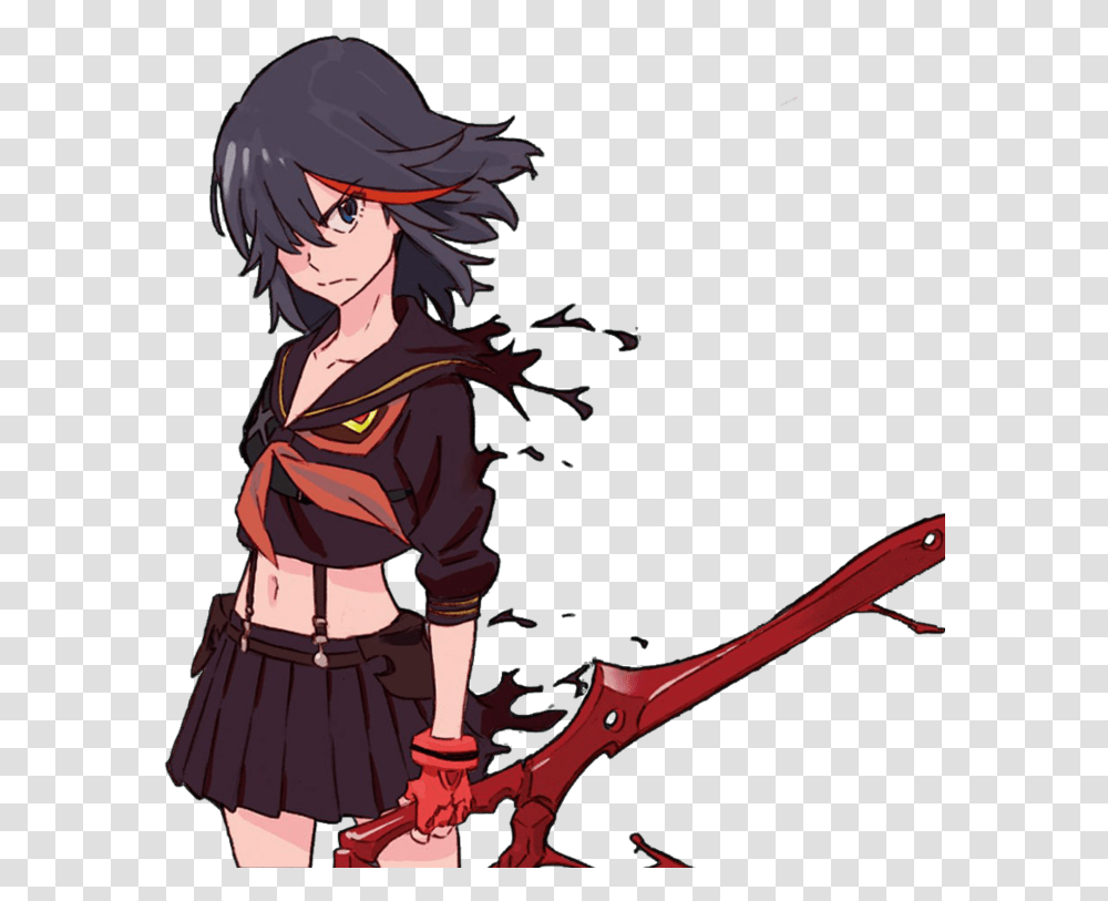 Ryuuko Matoi Kill La Kill Mc, Person, Human, Apparel Transparent Png