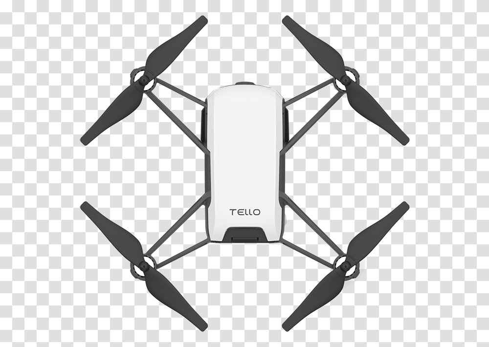 Ryze Tello Drone Ryze Tello Drone, Machine, Bow, Electronics, Engine Transparent Png