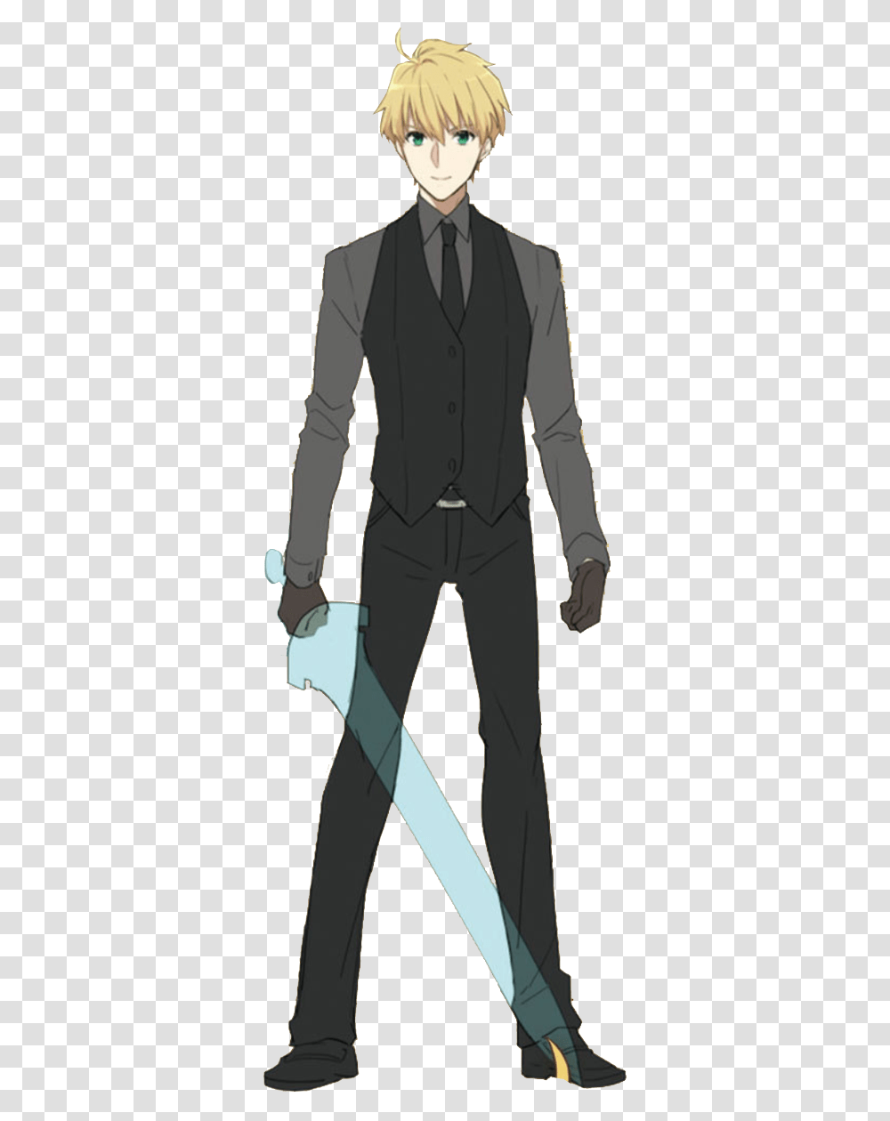 S Arthur Fate Prototype Casual, Clothing, Suit, Overcoat, Person Transparent Png