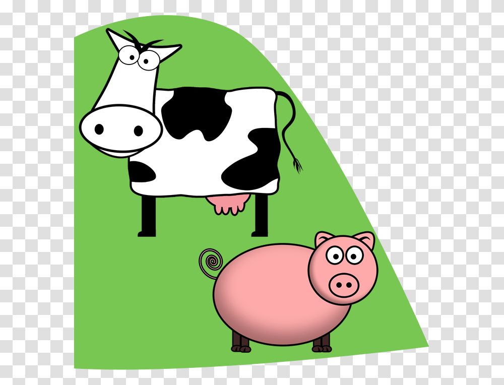 S Ave A Cow Roast A Pig Ffa Fundraiser Cartoon, Mammal, Animal, Cattle, Dairy Cow Transparent Png