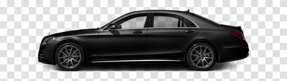 S Class Sedan Mercedes Side View, Car, Vehicle, Transportation, Automobile Transparent Png