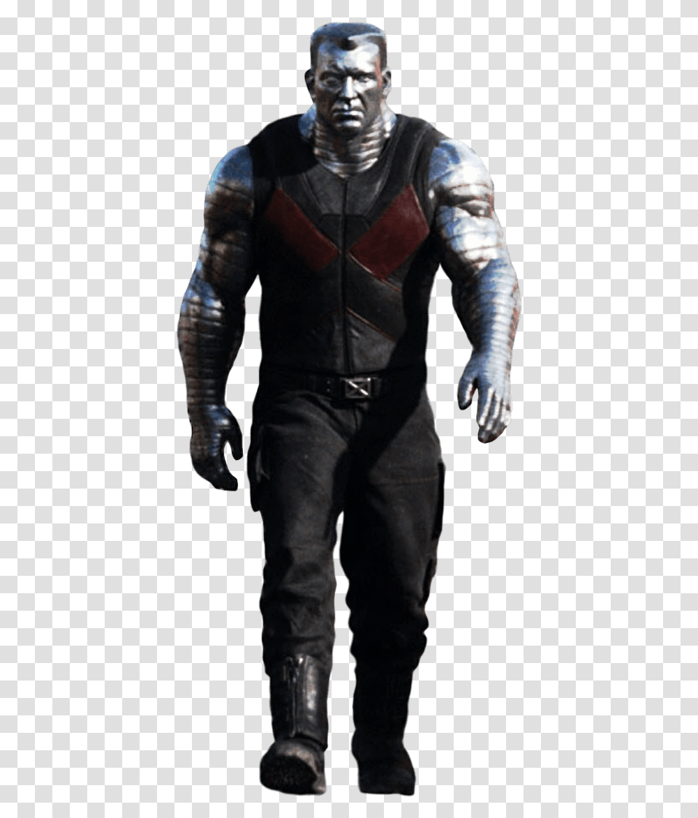 S Colossus Background Juggernaut Deadpool 2 Size, Clothing, Person, Jacket, Coat Transparent Png