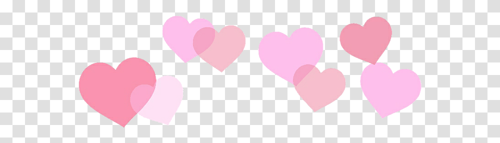 S Day Pink Hearts Aesthetic, Hand, Pillow, Cushion, Mustache Transparent Png